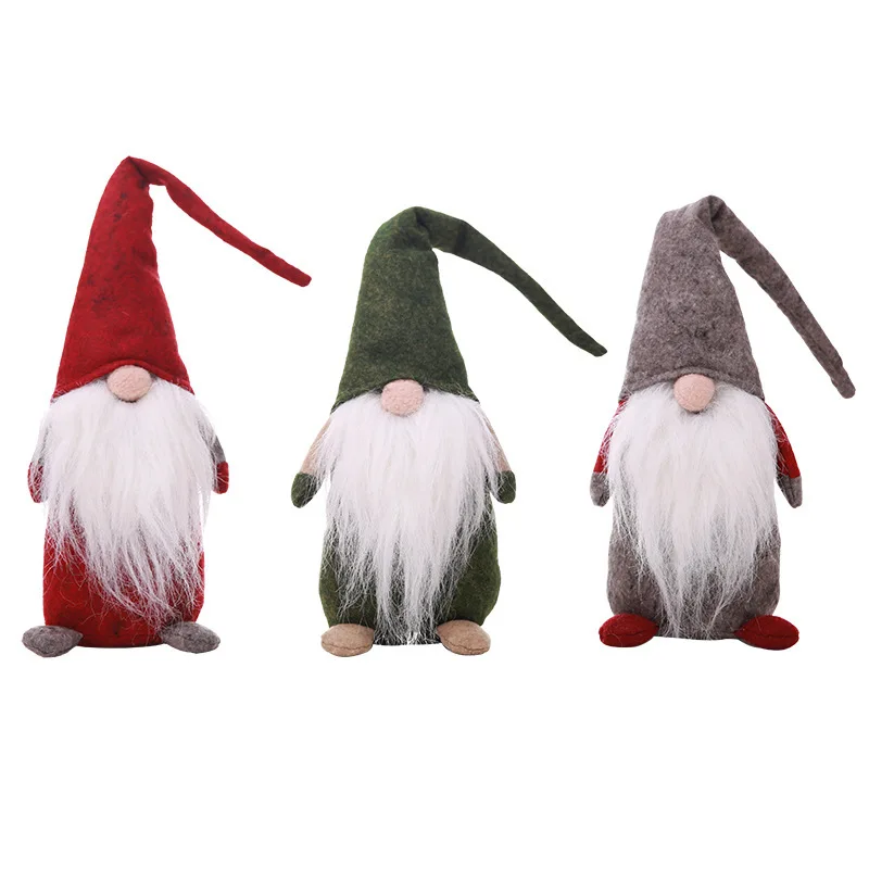 Standing Posture Faceless Doll ornaments For Christmas Decorations