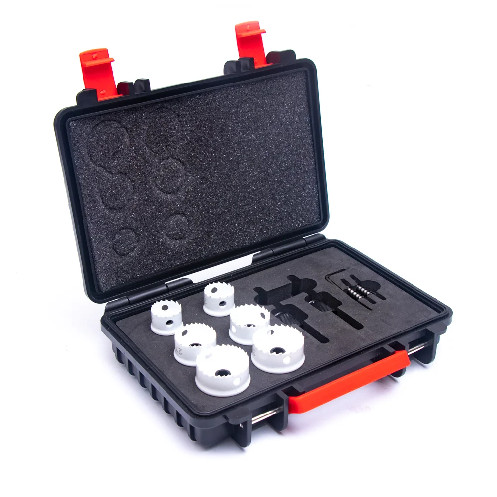 19-38mm Custom Size 11pcs Bi-Metal Cobalt Impact Holesaw Kit M42 High Speed Bi-metal M42 Cobal 8% Hole Saw Set