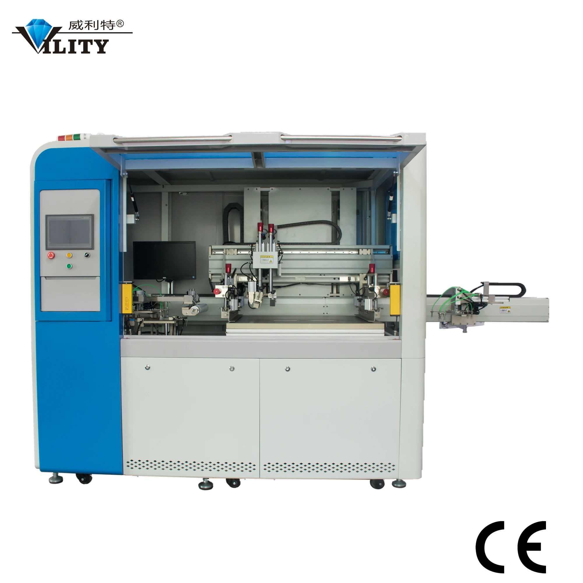Sheet to Sheet Automatic CCD Registration Industrial Silk Screen Printing Machine For FPC