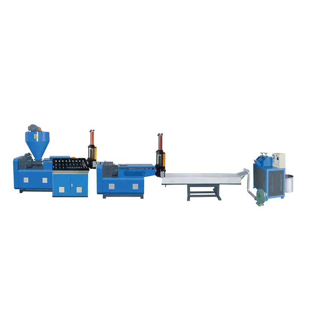 Water cooling Waste PP PE PVC ABS PET Bottle hard plastic film grinding granulator machine