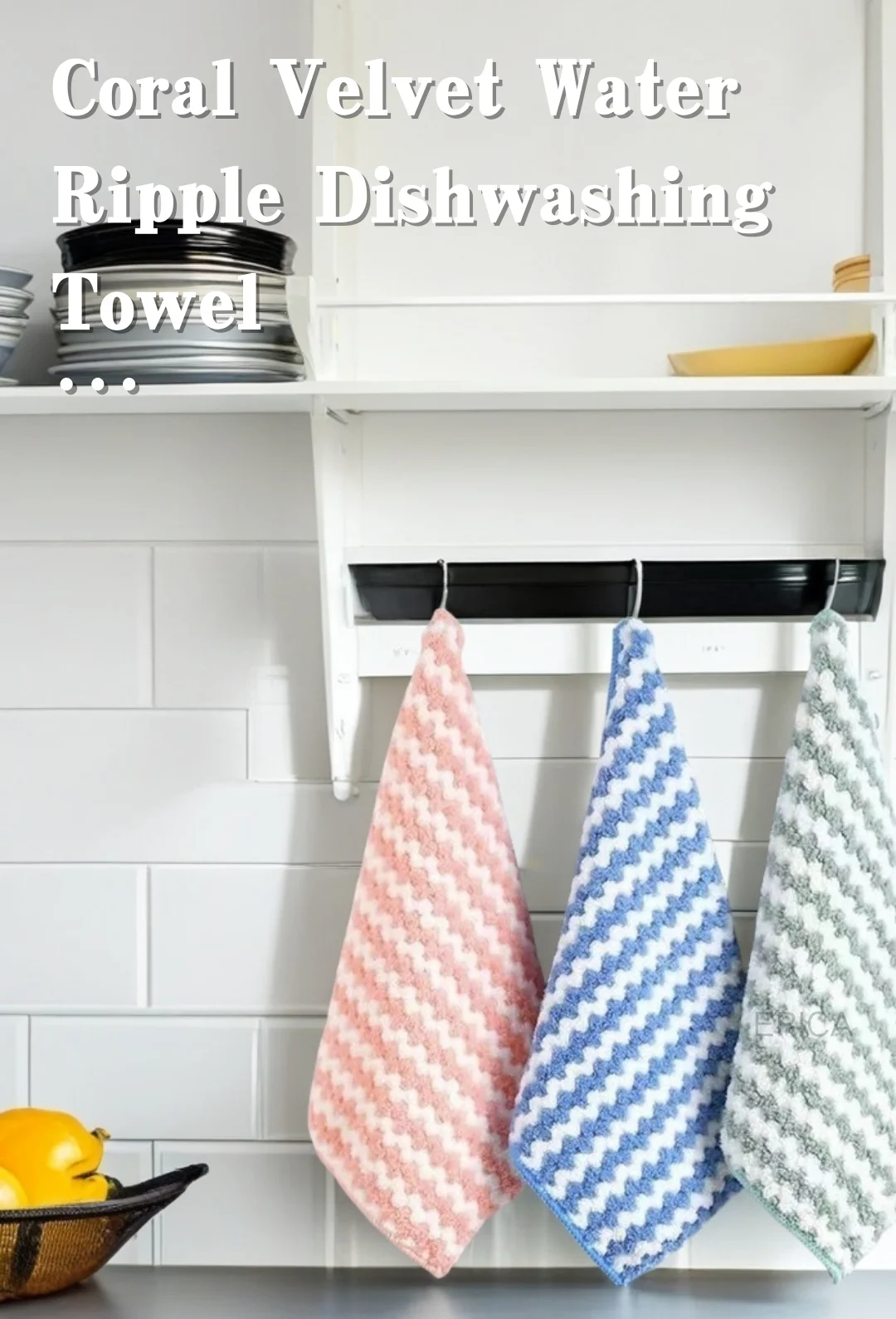 Hot Sell Cleaning Water Absorb Kitchen Towel Soft And Comfortable Microfiber Dish Cloth