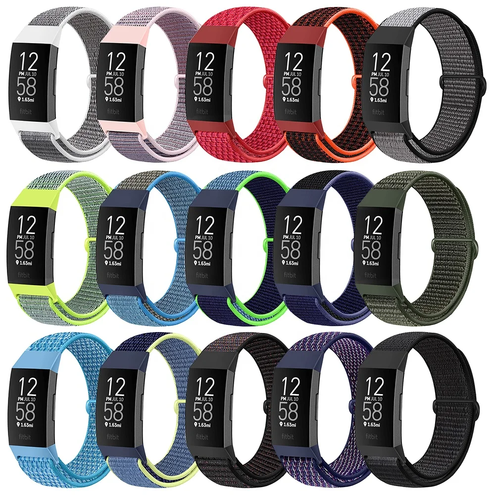  Лидер продаж дизайнерский ремешок для часов Fitbit Charge 3/4 с магнитной адсорбцией сменный мягкий быстрым креплением