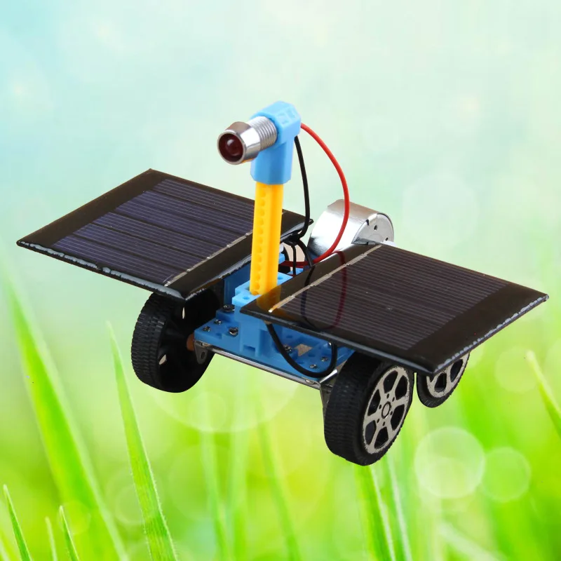 Новое поступление DIY solar rover electronics steam Детские Обучающие научные наборы