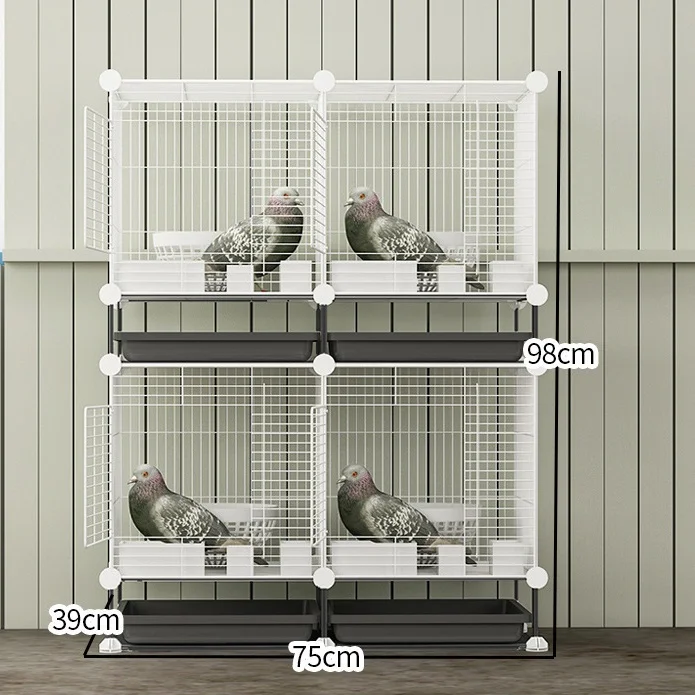 Black Metal Wire Bird Cages Parakeets And Other Birds Parrot Breeding Cages Flight Cage