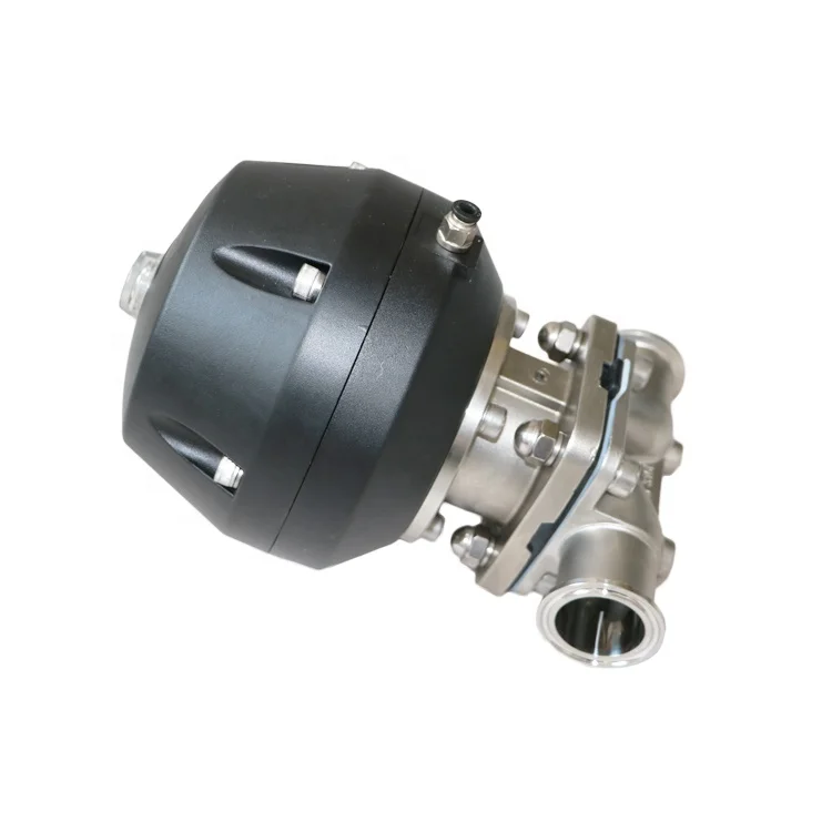 1.5INCH SS316  Pneumatic Direct 2 way Clamped Sanitary Diaphragm Valve