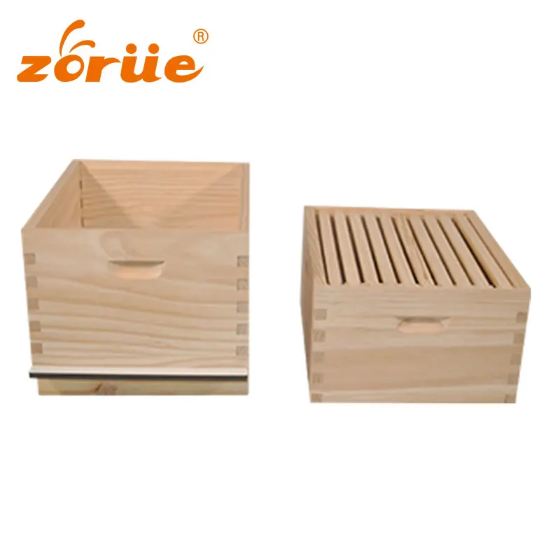 10 Frame Beehive Super and Deep Australia Beehive Box Deep Brood Box Dipped Includes Wooden Frames & Waxed Foundation