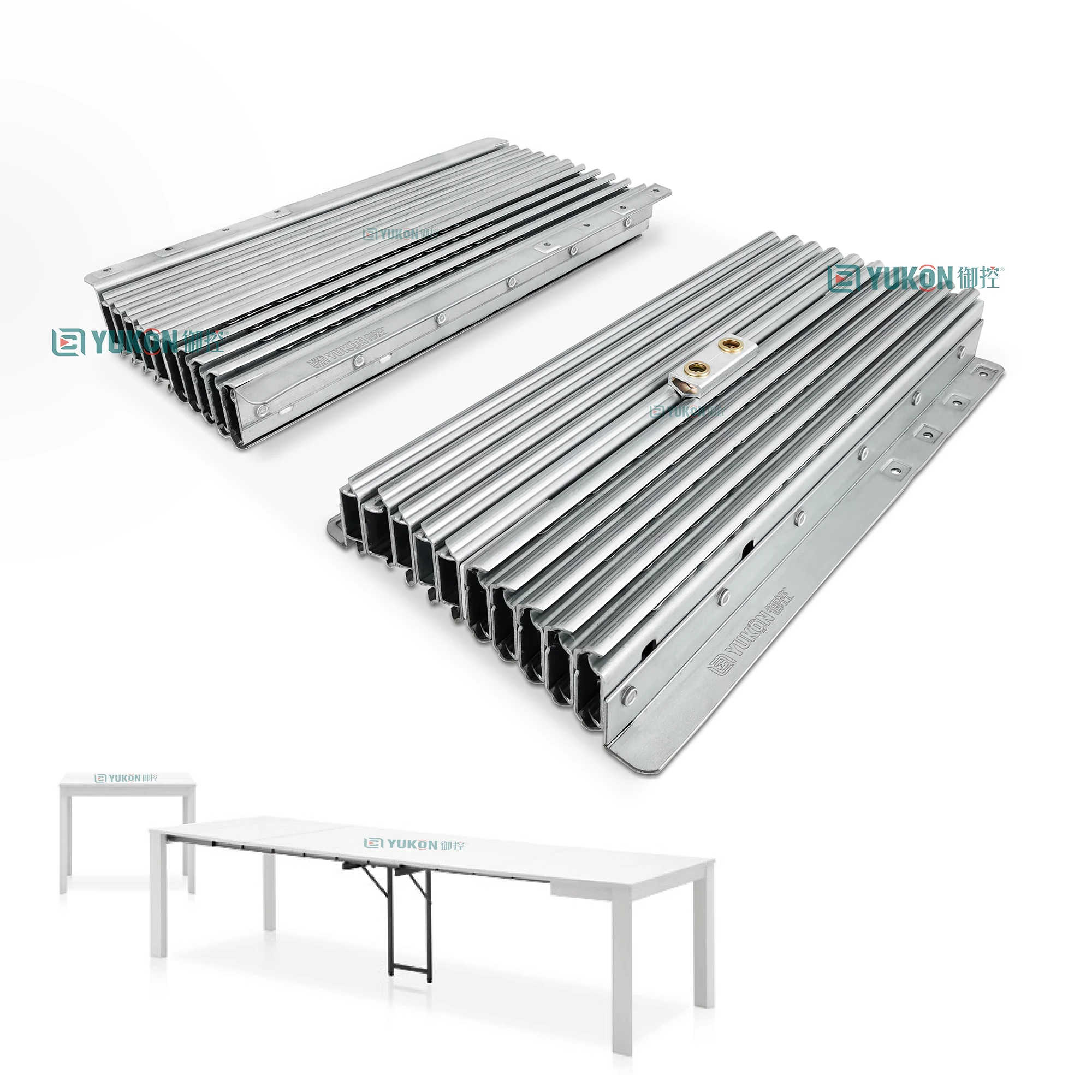 Steel Ball bearing Console table telescopic slides telescopic table slides rail