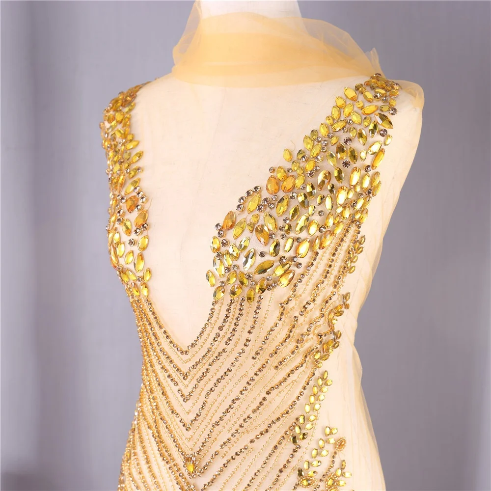 
Bridal sash crystal beaded bodice embroidered patches sequin hot fix rhinestone bodice rhinestone applique 