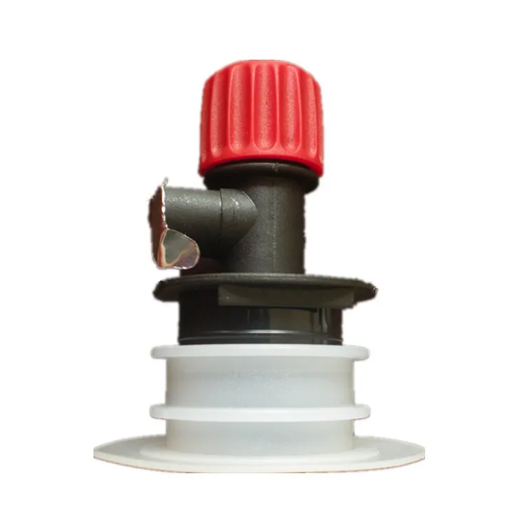 Factory direct sale plastic BIB spout cap for flexible pouch bag