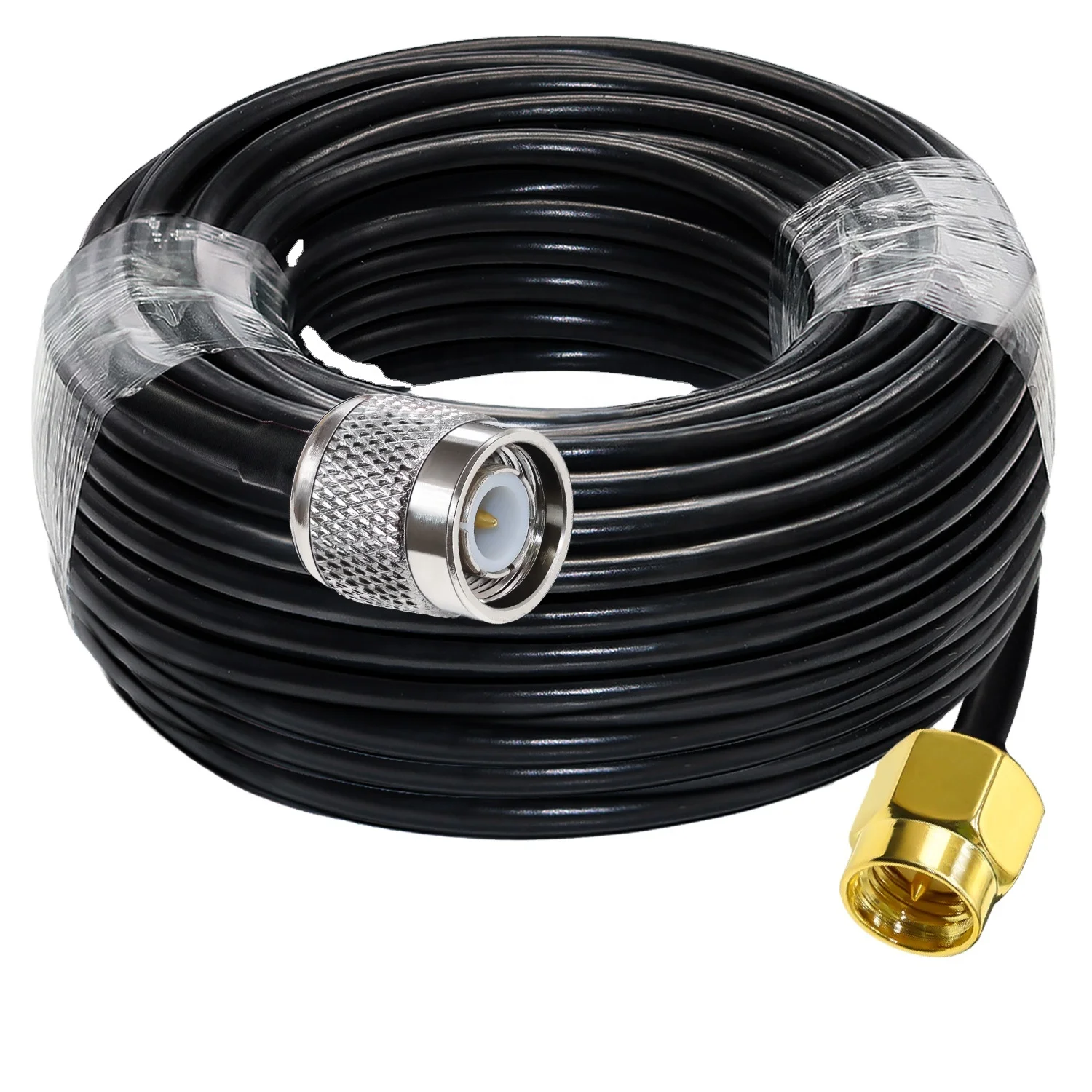 SMA to TNC Cable RG58 SMA Male Plug to TNC Male Low Loss Extension Cable TNC to SMA RF Coax Adapter Cable 50 ohm