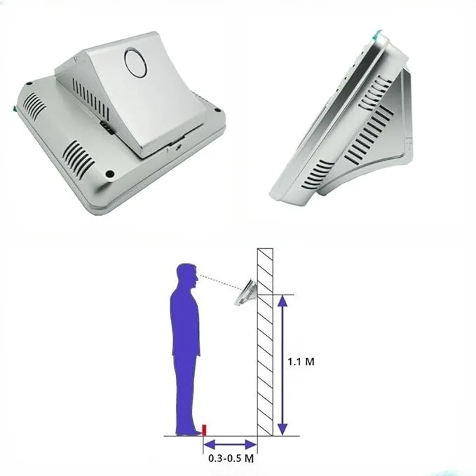 ZK  Free Software Intelligent Face Biometric  Fingerprint Recognition Access Control Time Recording Attendance Machine MB20