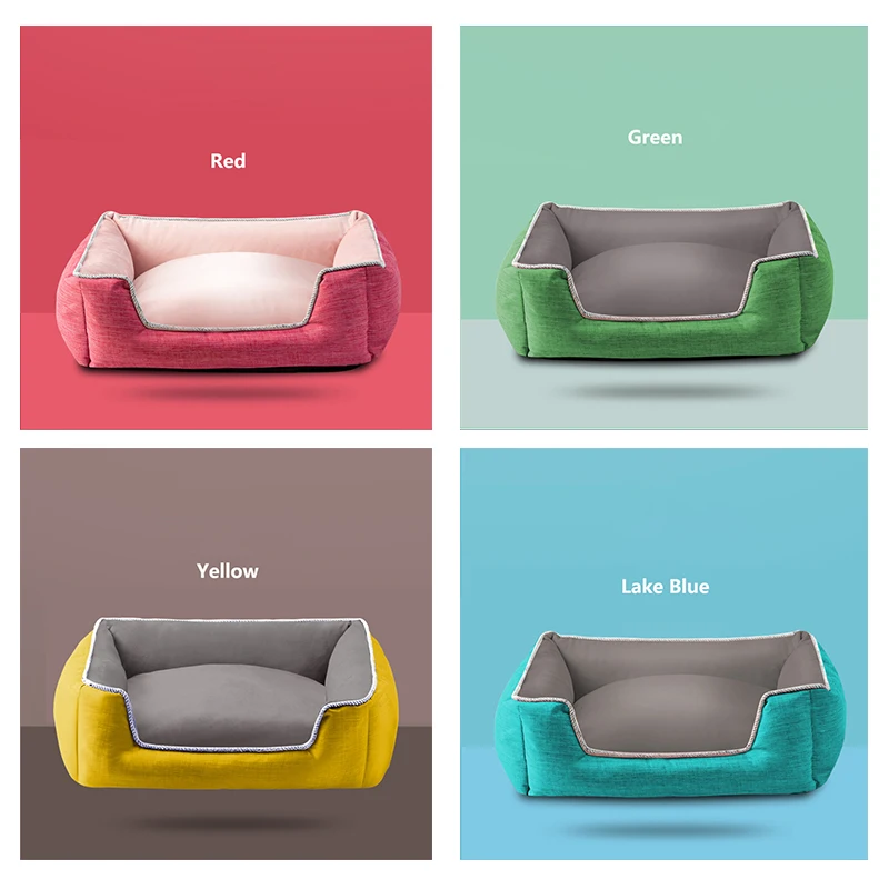 2022 factory custom dog pet sleeping bed  rattan fluffy cat pet bed sofa washable memory foam pet dog bed