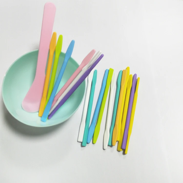 2020 красивые DIY Брелки инструменты для рукоделия маска для лица Ложка силиконовая мешалка