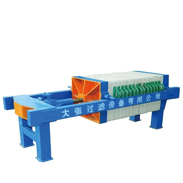 Slurry Collection Thickening Clarifying High Pressure Filter Press Machine Filtration Equipment