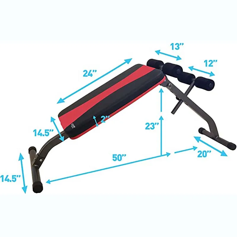 In 2022 newly designed simple durable recumbent board fitness chair used indoor exercise