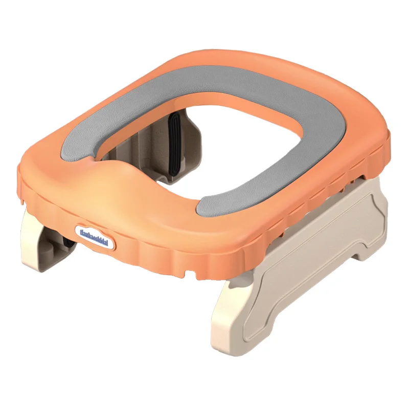New car travel toilet for baby new car travel folding toilet seat for baby bedpan training seat-PU cushion