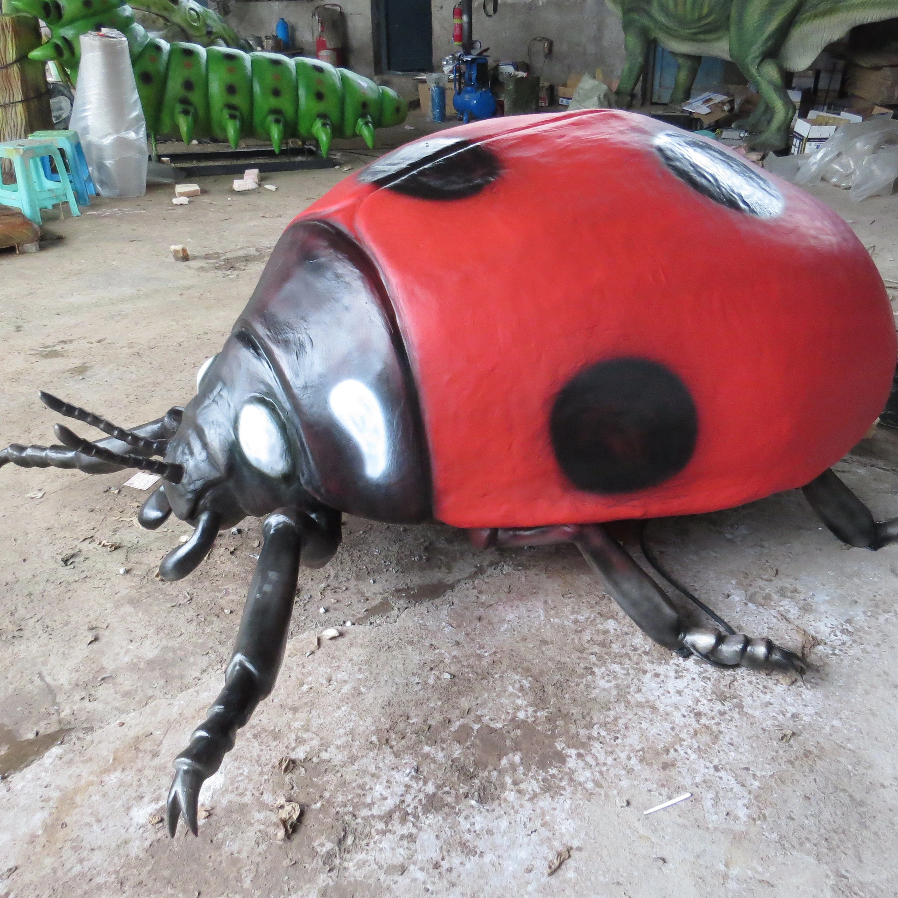 Real-Size Indoor/Outdoor Animatronic Insect Models Life-like Realistic Animal Simulations Models for Kids on Sale