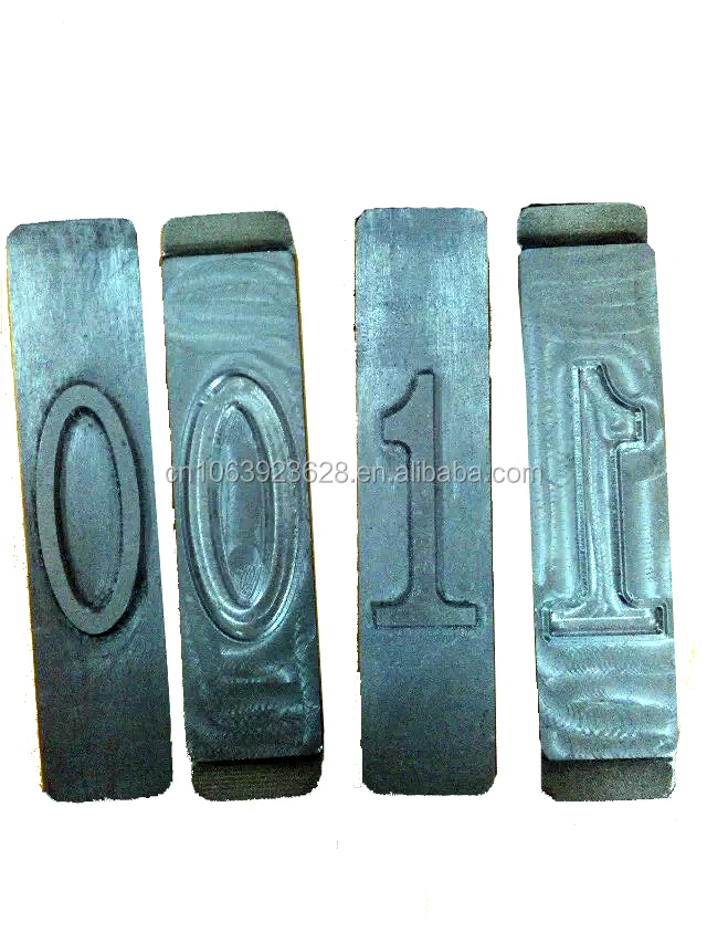 
Double Layer License Plate Digit Mold/ Embossing Moulds/ Aluminum Car Plate Cutting Molds 