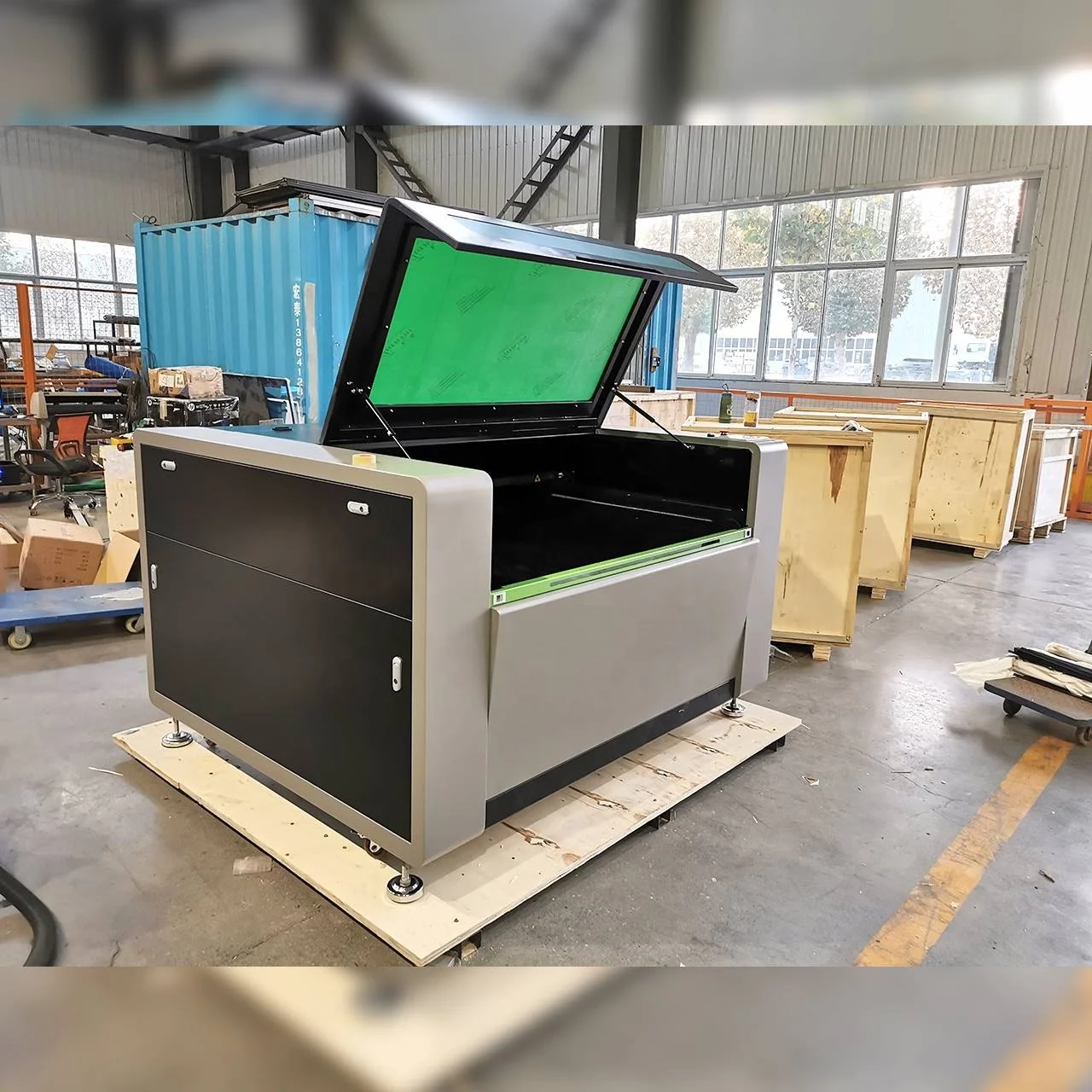  Лазерный гравировальный станок Leapion CO2 100 Вт 130 150 Крафтовая машина для гравировки и резки
