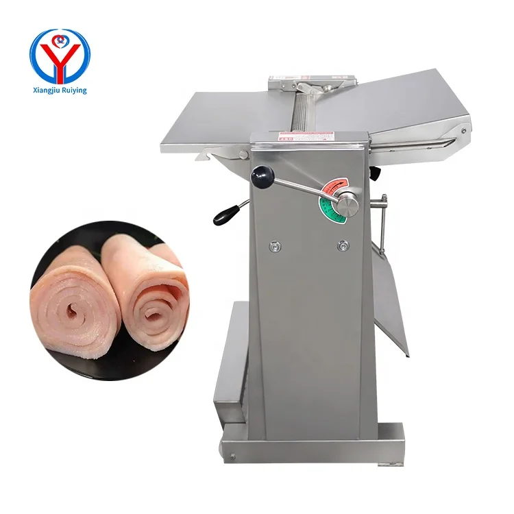 Factory price fresh pork pig lamb goat beef meat slicing cutting machine