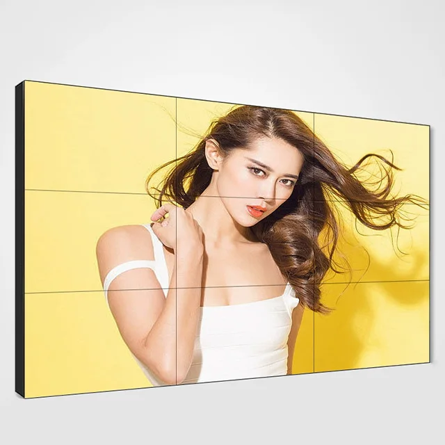 Узкий видеомонитор 2K * 4K 46 49 55 65 дюймов 2x2 3x3 3x4 0 8/1 8 мм ЖК-видео настенные дисплеи