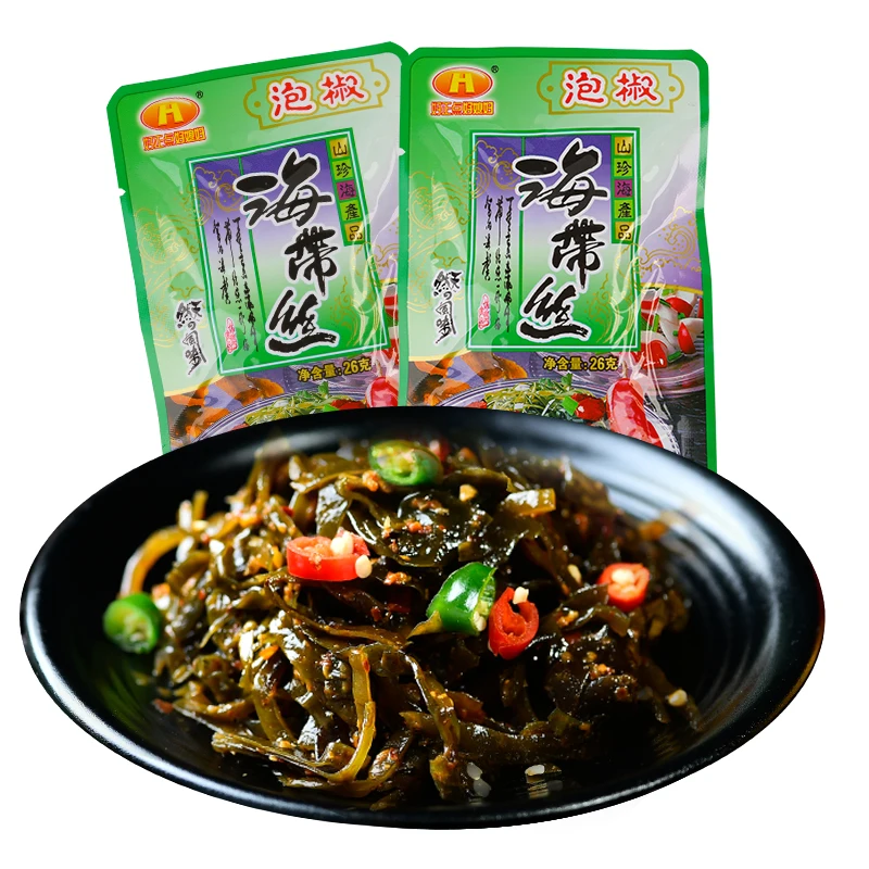 Factory Price Healthy Vegan Spicy Flavored Sea Kelp Seaweed Snacks Food