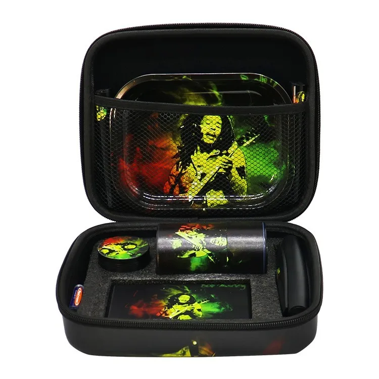tobacco rolling machine Set multi-cloth package full color 8-piece tray cigarette machine set