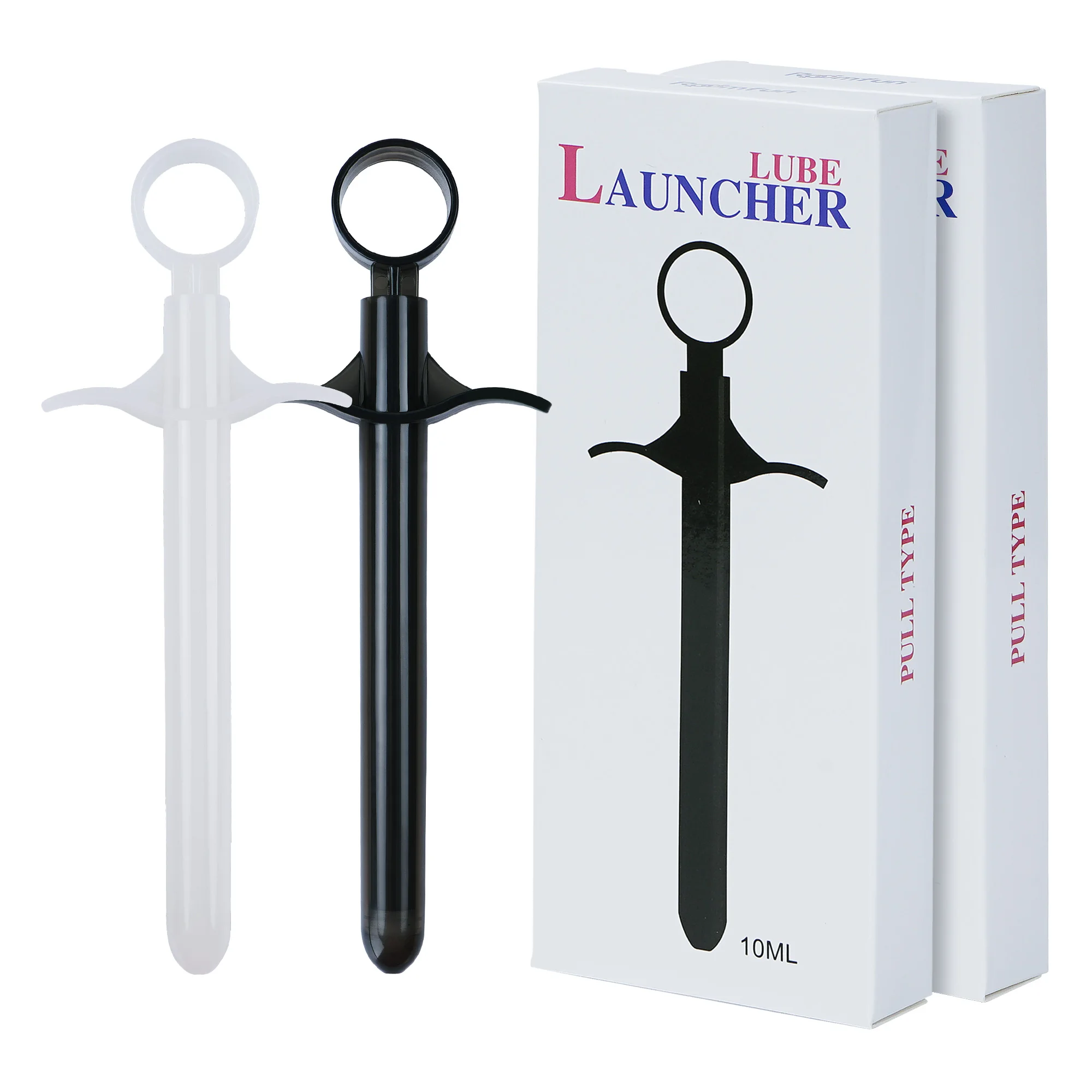 Anal Injection Mini Lube Launcher Oil Injector Syringe Vagina Clean Enema Tube Butt Plug Sex Toys