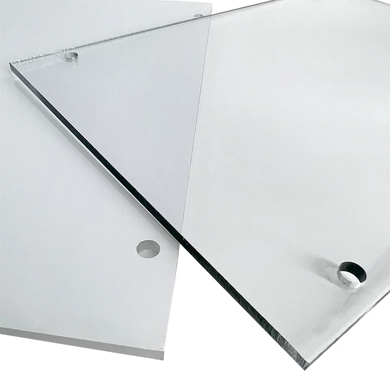 Solid Polycarbonate Sheet Drilling Transparent 6mm PC sheets for Canopy Roofing Panels Greenhouse Board