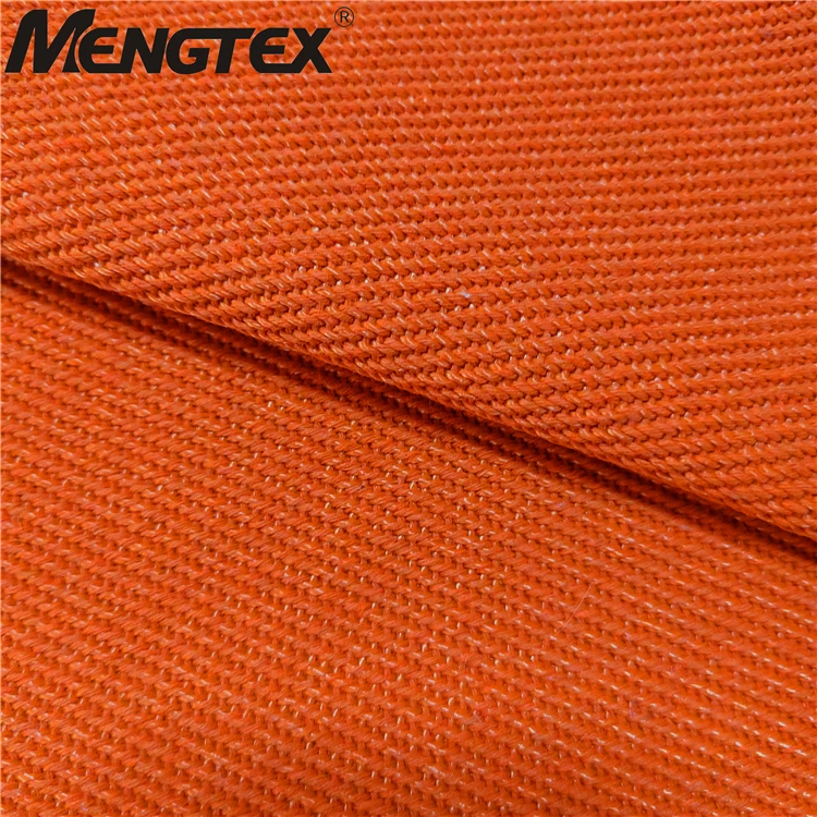 Colored orange dog bite resistant fabric dog train product polyester fabric for dog sofa toy