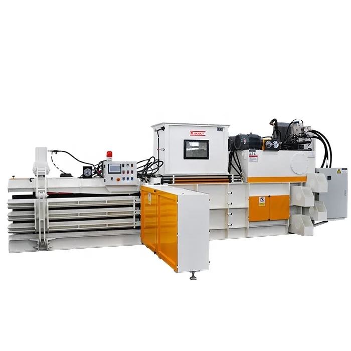 JEWEL Brand Factory Supply Horizontal hydraulic waste cardboard and occ scrap press compactors machine