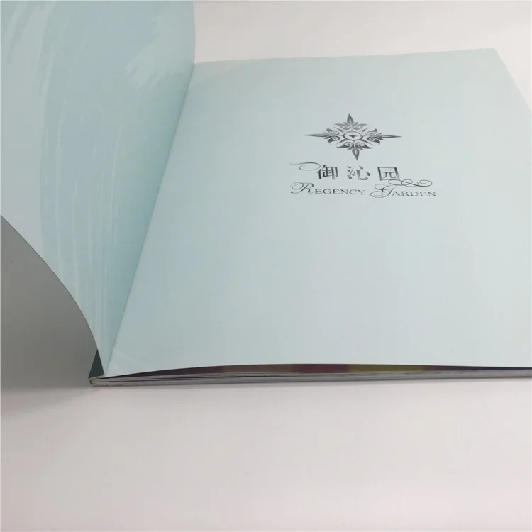 Custom Design hotel advertising brochure samples book catalog booklet brochure color printing