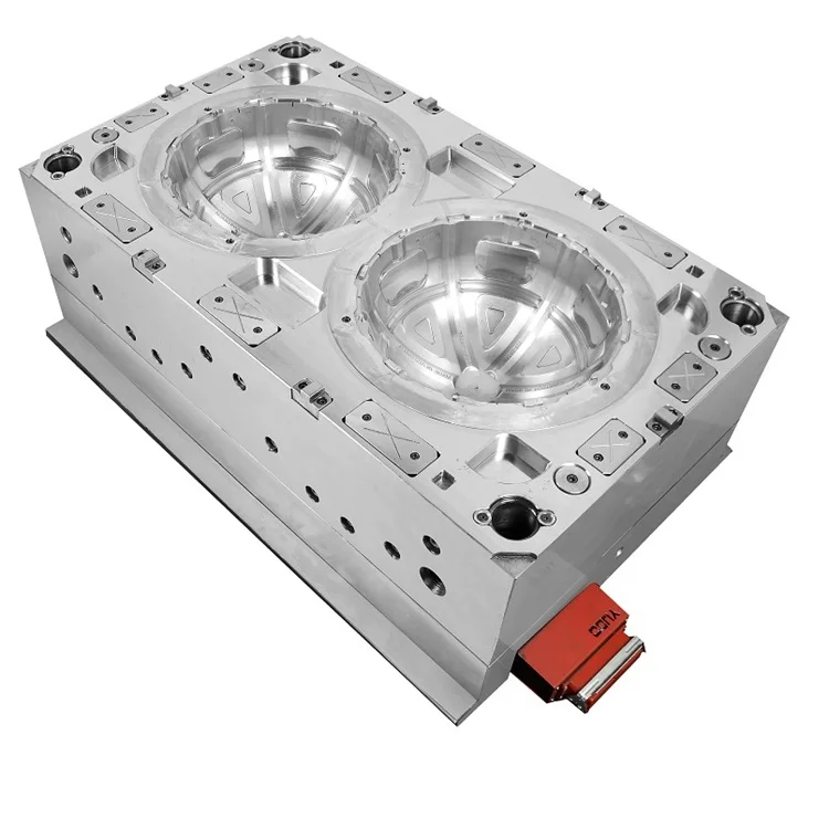 China custom plastic injection molding high precise strong material mechanical part rail ball molds
