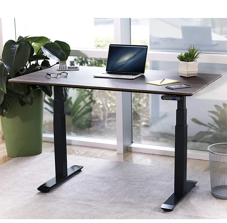Manufacturer Executive Dual Motors Table  Electric Desk