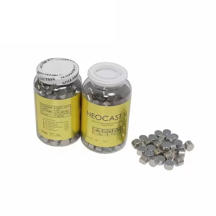 Foshan Dental Alloys with Beryllium Base Nickel Metal Filling Chrome Porcelain Ceramics Material