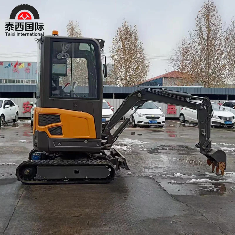 Hot Sale 1.5 Ton Small Micro Crawler Digger Mini Excavators Electric 1 ton Excavator Machine With Cabin