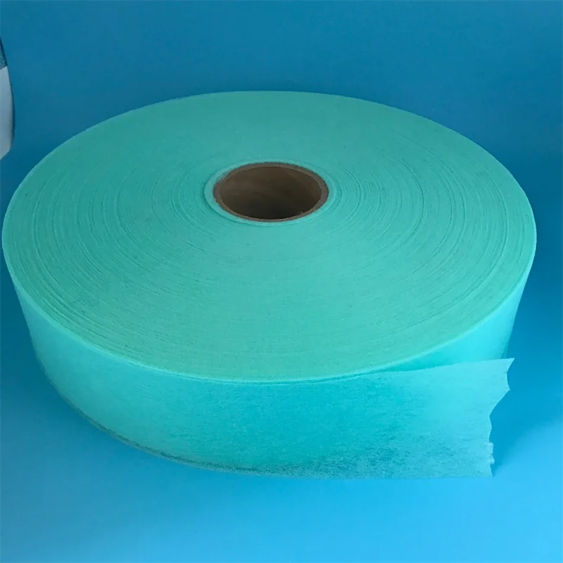 diaper absorbency core raw materials acquisition layer raw materials hydrophilic  non woven fabric rolls