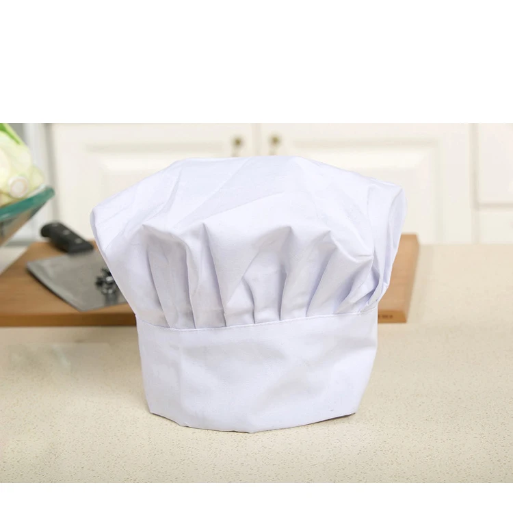 Hot Sale Custom Logo Professional Fashion Hotel Kitchen Cafe Bar Chef Cooking Hat