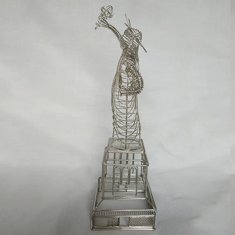 Metal Craft Sign For USA Statue Of Liberty Building Home Decoration Art Souvenir