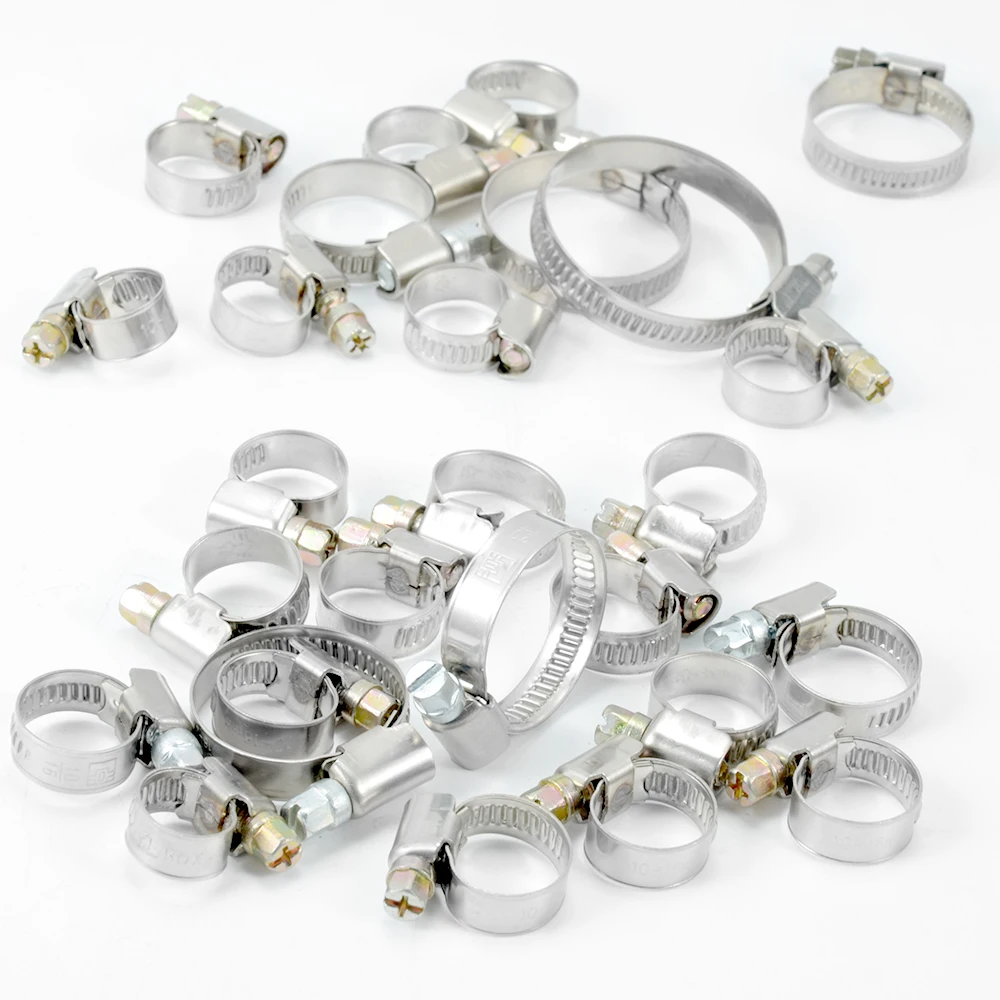 Industrial Automotive Radiator Adjustable Stainless Steel Cast Iron Spring Tube Pipe Clamp 4 Inch Hose Clamp for pvc Pipes