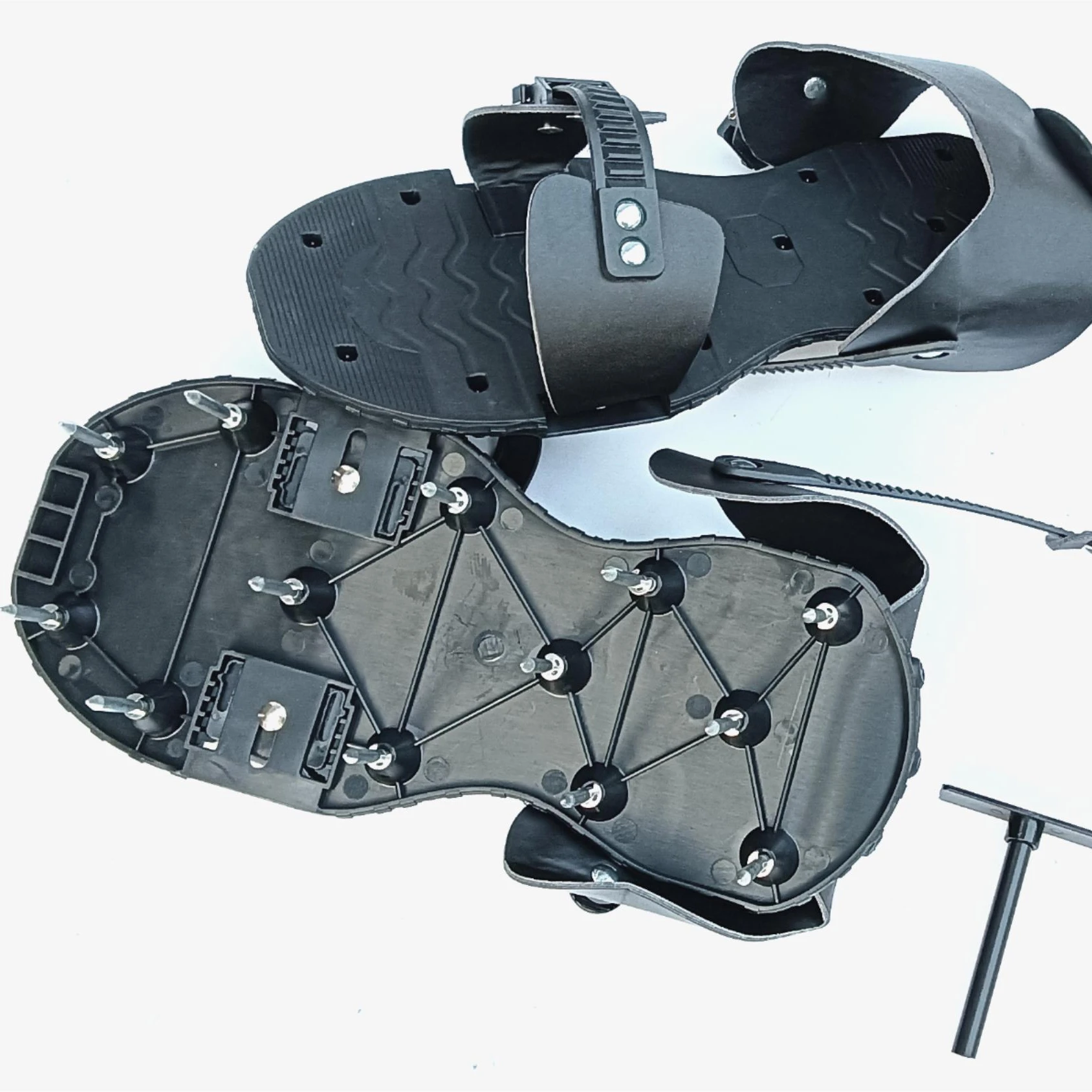 EPOXY Upgrade Spiked  Aeration  Shoes For Epoxy Flooring Coating And  Leveling Compound Applications