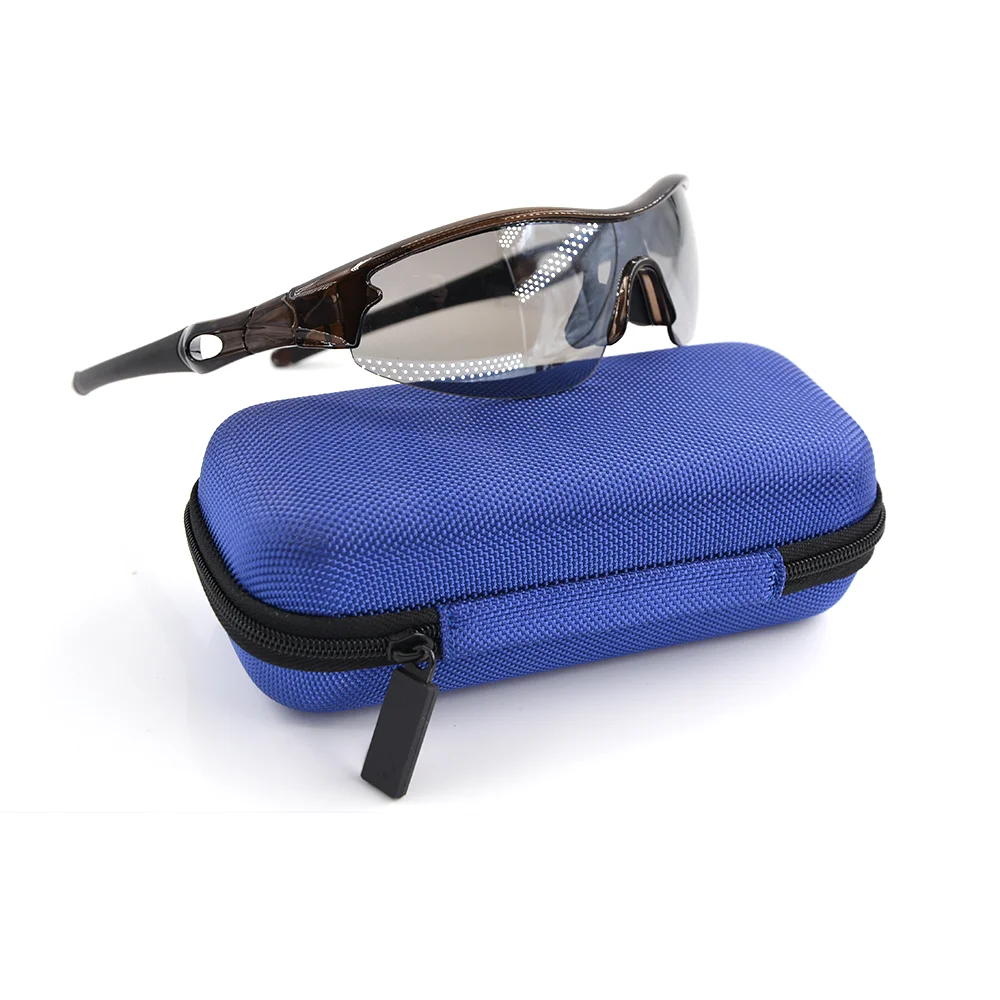 Custom Driving Cycling Fishing UV400 Protection Sports Sunglasses Case Eyewear Glasses Bag Organizer