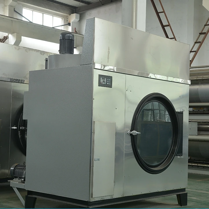 16-200kg Commercial Automatic Industrial Laundry Equipment Electric and Steam Powered Washer Extractor Dryer 15kg Capacity