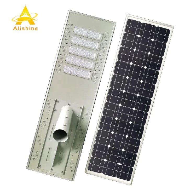 HIGH CLASS Super brightness ip65 waterproof outdoor 100w 120w solar lamp all in one led street light
