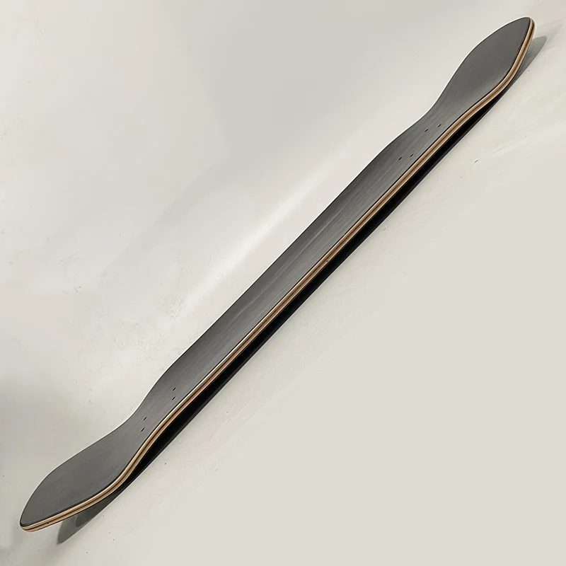 87cm maple land surfboard longboard black double warp electric skateboard board surface