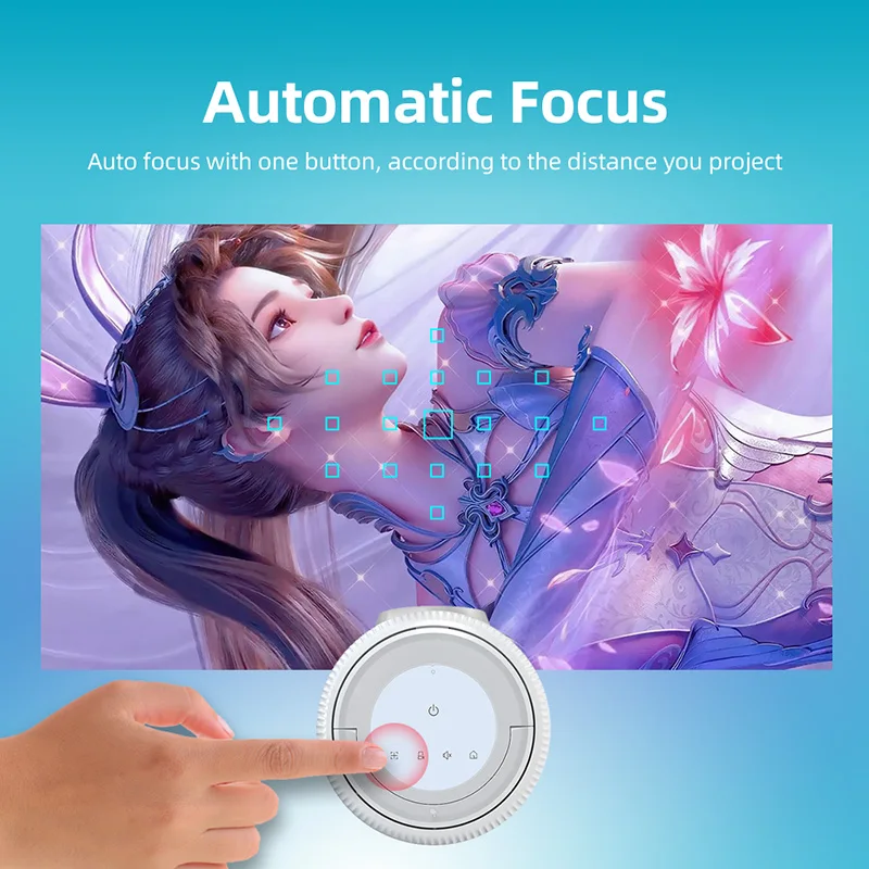 280ANSI Lumens Native 1080p Wifi Android Projector Full Hd Beamer Video Led Lcd Projector Mini Home Theater 4k Projector