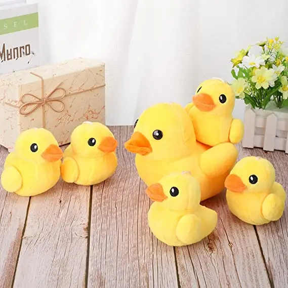 Lovely Stuffed Cute Animal Customized Design Animal duck Soft Plush Toy Mascot Children Toy  BSCI SEDEX ISO9001