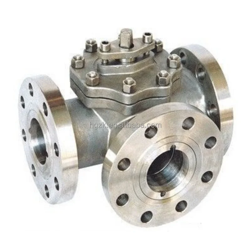 Sanitary Ball Valve Stainless Steel T-Type Trunnion Mounted 3 way Flange Manual Electric Pneumatic Operated Sanitary Ball Valves