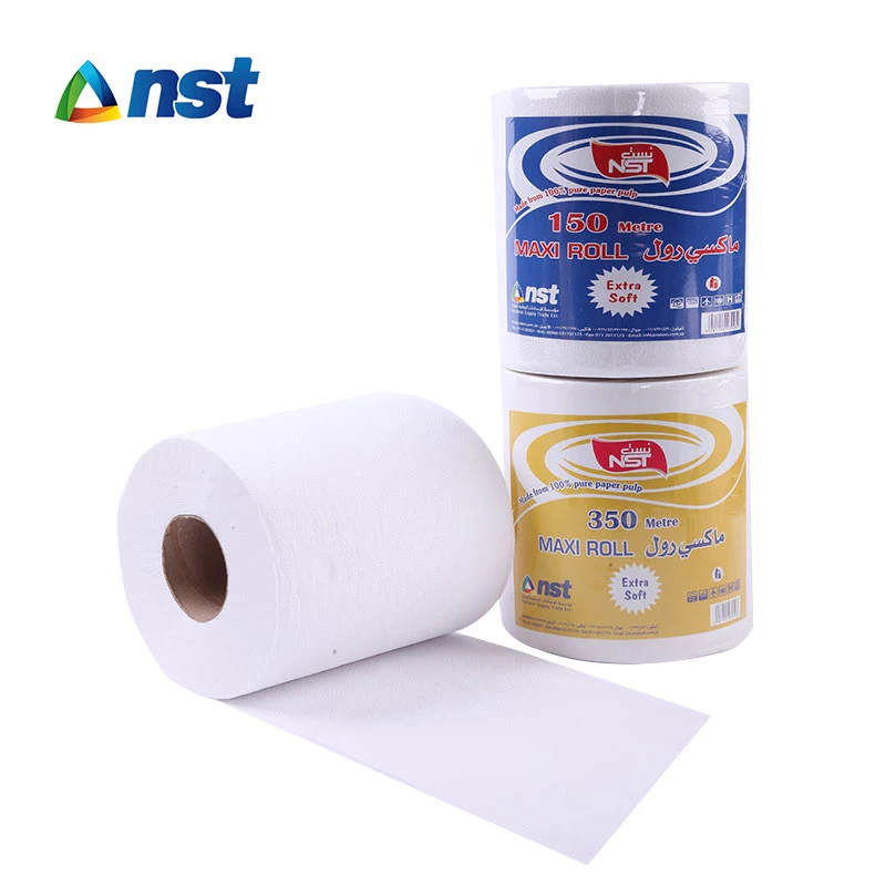 Eco-friendly Hand Towel Paper Virgin Wood Pulp Tissue Paper Rolls