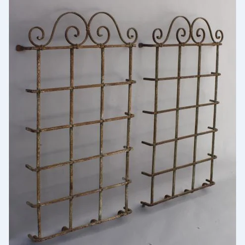 wrought iron window grille